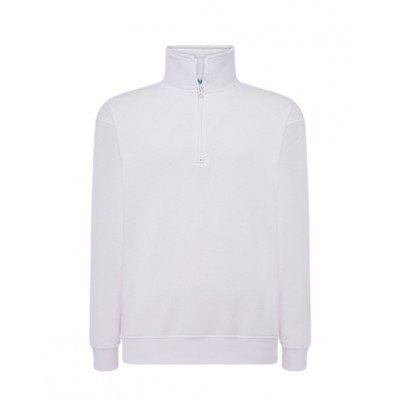 Felpa mezza zip