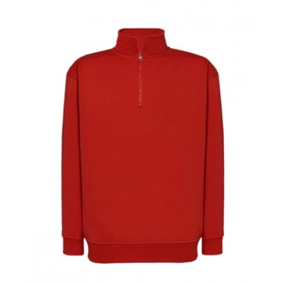 Felpa mezza zip