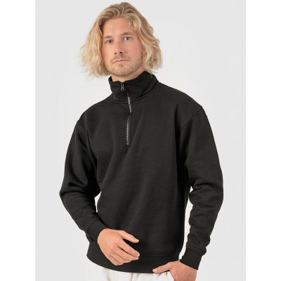 Felpa mezza zip