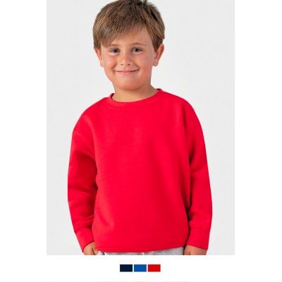 Felpa bambino girocollo leggera French Terry