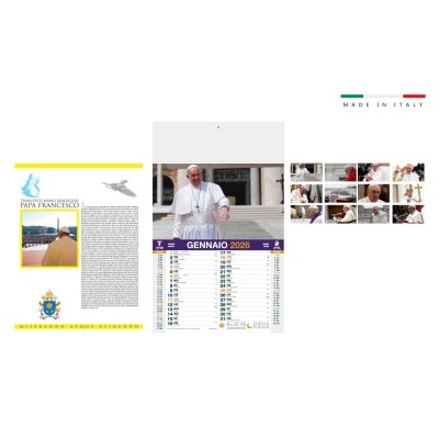 Calendario Papa Francesco