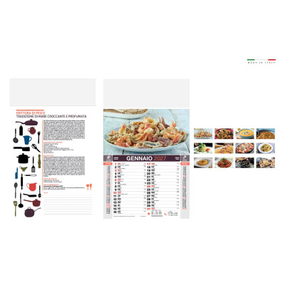 Calendario Cucina