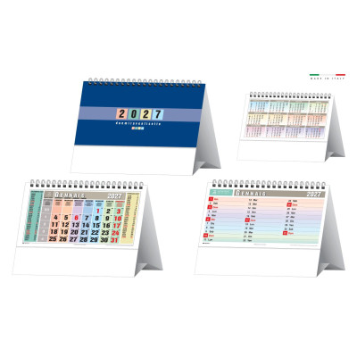 Calendario da tavolo Trimestrale